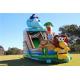Custom Made Animal Pirate Ship Jumping Castle For Party With Logo Printing