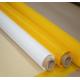 120T 1250mm width Polyester Monofilament Screen Printing Mesh white yellow