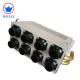 8 Holes Electric Car Windshield Defroster , Auto Bus Air Conditioner Heating Defroster