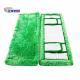 6X16 Disposable Dry Mop Pads Green Floor Cleaning 800gsm Flat Mop Refill Pad