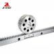 CNC M2.5 Helical Spur Straight Round Steel Gear YYC Rack And Pinion