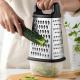 4 Sided Stainless Steel Heavy Duty Kitchen Box Cheese Grater For Parmesan Cheese