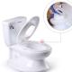 Solid White Blue Pink Handle Button Training Potty with EN-71 Certificate