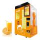 Stainless Steel Orange Juice Vending Machine Bill Coin Change Scan Code