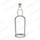 500ml 700ml 750ml Clear Glass Whiskey Bottle With Cork And Glass Lid