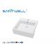 Home / Hotel Bathroom Ceramic Countertop Basin With Standard Size 530 * 510 * 170mm