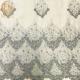 Exquisite Beaded Handmade Embroidery Lace Fabric For Evening Dress