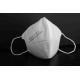 White KN95 Face Mask Non Irritating Dust Prevention Good Air Permeability