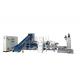 LLDPE Single Screw Extruder Machine 350Kg H Plastic Film Washing Line