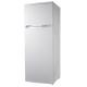 Energy Saving 2 Door Compact Fridge And Freezer 188 Liter High Efficient R600a