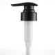 25g Black Glossy Plastic Lotion Pump 32mm External Spring For Body Cream