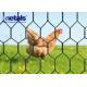 PVC Coated Chicken Hexagonal Wire Mesh Netting Green 1 Hole OEM