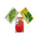 Heat Seal Customized Plastic Vegetable Seed Packaging Bags For Farming