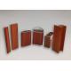 6063 T6 Aluminium Wood Finish Standard Aluminum Extrusions Corrosion Resistance