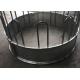 Dia 1.8m Metal Equine Round Bale Feeder Hay Rings For Cattle corrosion proof