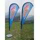 Elegant eco - friendly 720 - 2880dpi custom flags banners, beach flags,feather flags, tear drop banners  printing
