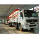 Sinotruk Howo 8x4 Concrete Pump Truck Euro 2 With 5000mm Wheelbase