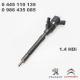 Diesel Common Rail Injector 0445110135 96487862 0986435085 fits Citroën C3 inyector common rail bosch