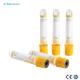 Gel & Clot Activator Additives Blood Collection Tube Yellow Color