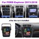 Tesla Style 13.6 Inch Ford Car Radio For Explorer 2011 To 2019