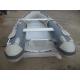 Front Locker Aluminum Rib Boat double layer flat bottom  4 Person Inflatable Boat PVC tube