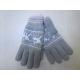 Ladies Acrylic Glove with Jacquard--Thinsulate glove--Fashion glove--Gift