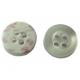 Four Hole Fake Pearl Effect Use On Shirt Fancy Plastic Buttons With Colorful Bottom