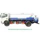 Truck Mounted Stainless Steel Water Tank 6M3  With Water  Pump Sprinkler For  Water Delivery and Spray LHD/RHD