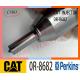 High quality engine parts for caterpillar excavator E322B E325B engine fuel injector 127-8216 0R-8682