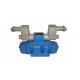 Electro - Hydraulic Control Valve , Hydraulic Directional Valve In Blue Color