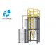 Low Power Consumption 650kg/h Vertical Hot Air Dryer For Plastic