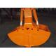 Hydraulic Clamshell Grab Bucket Construction Machinery Attachment