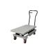 Professional Mobile 1000Kg Payload Capacity Single Scissor Manual Scissor Lifter Tables Max Height 37.40in