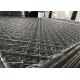 8'x12' chain link fence panels 1⅝(42mm) chain mesh 50mm x 50mm diameter 11.5ga/2.75mm hot dipped galvanized 366gram/sqm