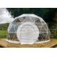 300 Ft2 M2 Flame Retardant Glamping Dome Tent With Low Emission Wood Stove