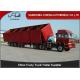 Transport Cement 3 Axle Capacity 60t Dump Semi Trailer