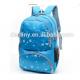 Custom blue eyes double compartments backpack fashion college bags