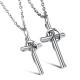New Fashion Tagor Jewelry 316L Stainless Steel couple Pendant Necklace TYGN246