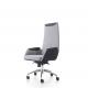 Ergonomic Genuine Leather Task Chair High Back Leather Armchair Recliner
