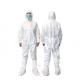 White Medical Protective Clothing / Icu Gown Quarantine Epidemic Prevention