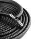 Universal Car Rubber Anti Collision Strip Trim for Protecting Edges in Black