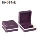 1 Piece of Customized Size Plastic Jewelry Box with Velvet Lining