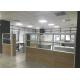 Anodized Frame Office Glass Partition Walls , Half Height Glass Partition