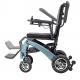 Adult Disabled Handicapped Travel Portable Lightweight Folding Remote Control Electric Wheelchair With Joystick Control