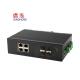 Industrial Gigabit Optical Fiber Ethernet Switch Anti - Surge 8 Ports