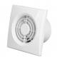 220V Bathroom Wall Ceiling Mount Ventilation Plastic Silent Glass Window with LED Light Air Extractor Fan