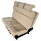 three layer campervan bed seats with big and little headrest / bed seat for caravan motor home