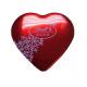 Eco Friendly Heart Shaped Tin Box Printing 4c Durable With ISO9001 Certification