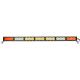 Double color amber and white 210W Cree single row Led light bar 4X4 DHCB-L210SDC