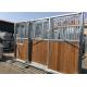 Fabricated Horse Stall Fronts With Boarding Facilities Portable Pipe Types